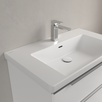 РАКОВИНА 80Х47 VILLEROY&BOCH SUBWAY 3.0, STONE WHITE (4A7080RW)