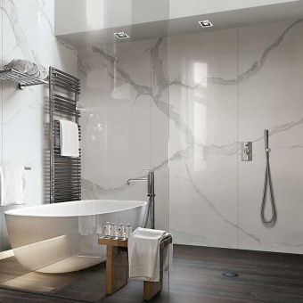 REX I CLASSICI STATUARIO GLOSSY 746606 160X160X0,6