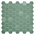 Фото плитки TERRATINTA MAGICA HEXA WILD SAGE MOS.MIX MATT GLOSSY FABRIC 31,6X31,6 из коллекции TERRATINTA MAGICA HEXA 