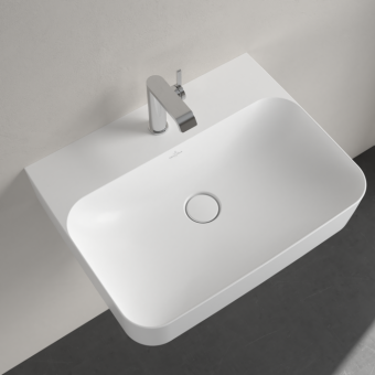 РАКОВИНА НАКЛАДНАЯ 60Х47 VILLEROY&BOCH FINION, STONE WHITE (416864RW)