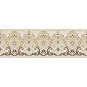 RAGNO WALLPAPER DECORO 3 AVORIO/FANGO 25x76