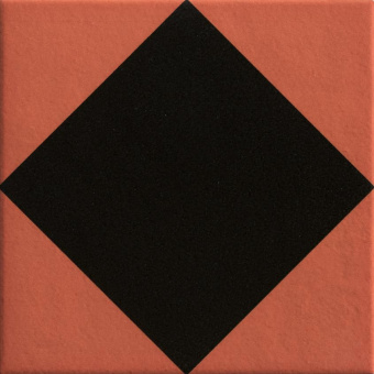 MUTINA MATTONELLE MARGHERITA RHOMBUS BLACK 20,5X20,5