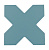 Фото плитки EQUIPE PORTO CROSS AZURE 30619 12X12 из коллекции EQUIPE PORTO 