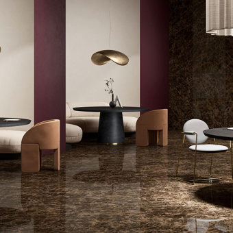 FIANDRE MARMI MAXIMUM DEEP EMPERADOR LUCIDATO MML8861515 150X150X0,6