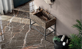 FONDOVALLE INFINITO 2.0 OMBRA DI CARAVAGGIO GLOSSY 160X320