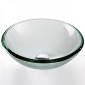 СТЕКЛЯННАЯ РАКОВИНА KRAUS CLEAR (GV-101-19MM)