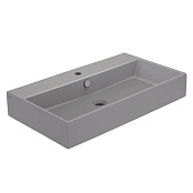 КЕРАМИЧЕСКАЯ РАКОВИНА 80 СМ CIELO SMILE, СЕРЫЙ (SMLAA80-BR)