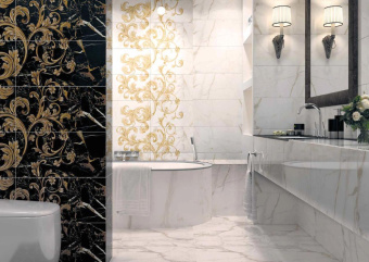 GOLDEN TILE SAINT LAURENT WHITE 60,7X60,7X1