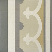 EQUIPE CAPRICE BURGUNDY BORDER 20928 20X20