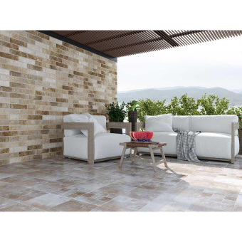 GOLDEN TILE KLINKER BRICK KB1010 BEIGE SLIM 6X25X0,6