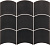 Фото плитки EQUIPE WAVE BLACK 28842 12X12 из коллекции EQUIPE WAVE 