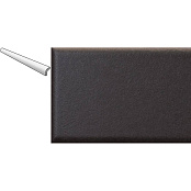 EQUIPE MATELIER PENCIL BULLNOSE VOLCANIC BLACK 26504 3X15