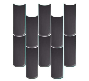 WOW BOHO TEAR BLACK MATT 118220 10X25