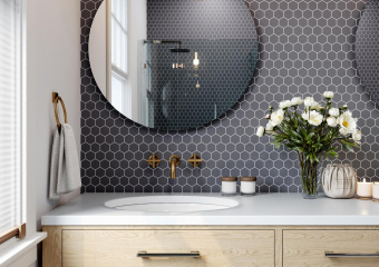 KOTTO HEXAGON H 6003 GREY SHEDOL 29,5X29,5X0,9