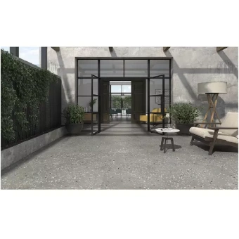 ITT CERAMIC NAPOLI GREY MATT RECT 75X75