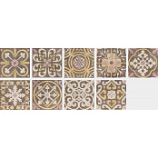 MAINZU DECOR BASTIDE CHOCO 20x20