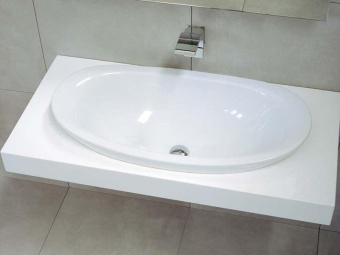 КЕРАМИЧЕСКАЯ РАКОВИНА 90 СМ FLAMINIA IO 90, WHITE (IO4290)