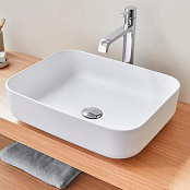 РАКОВИНА НАКЛАДНАЯ 50Х40 CM SANYCCES CATANIA, БЕЛЫЙ МАТОВЫЙ (LV5200514013WM)