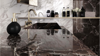 ATLAS CONCORDE MARVEL EDGE RED LUXURY LAPPATO RET 75X75
