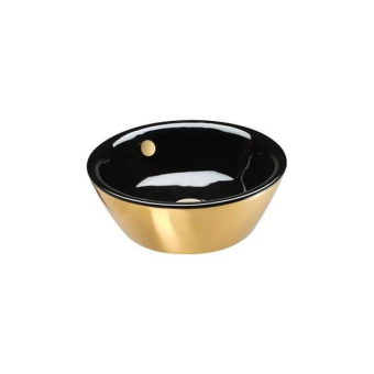 КЕРАМИЧЕСКАЯ РАКОВИНА 42 СМ CATALANO GOLD&SILVER, GOLD/BLACK (142VLNNO)