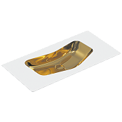 КЕРАМИЧЕСКАЯ РАКОВИНА 100Х50 СМ CATALANO EDITION, ORO-BIANCO (1100EDBO)