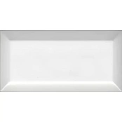 APE FAYETTE BISELADO BLANCO BRILLO 10X20