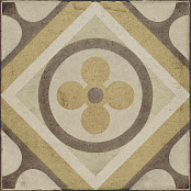 RAGNO OTTOCENTO DECORO TAPPETO 7 AMBRA R86X 20X20