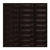 MARAZZI CONFETTO MEUX STRUTTURA 3D SAVOIARDO NERO 5X15X1