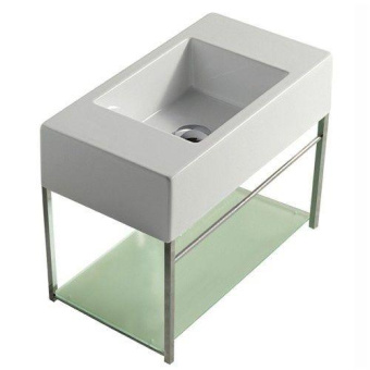 РАКОВИНА 55Х30 СМ GALASSIA PLUS DESIGN, БЕЛЫЙ (6035S)
