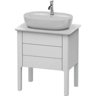 РАКОВИНА 50Х35 СМ DURAVIT LUV, БЕЛО-СЕРЫЙ (0380502300)