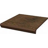Фото плитки PARADYZ KLINKIER SEMIR BEIGE STOPNICA PROSTA Z KAPINOSEM 30x33 из коллекции PARADYZ KLINKIER SEMIR 