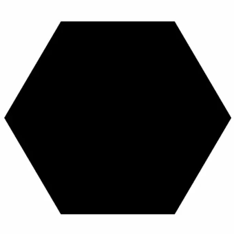 ALMERA CERAMICA VERSALLES BLACK HEX 19,8Х22,8