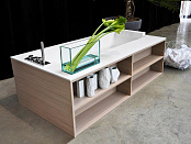 ВАННА ОТДЕЛЬНОСТОЯЩАЯ ANTONIO LUPI BIBLIO 170X90 СМ (BIBLIO54 ROVERE SBIANCATO)