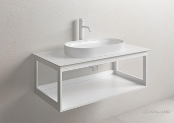 КЕРАМИЧЕСКАЯ РАКОВИНА 50 СМ CATALANO HORIZON, BIANCO SATINATO (150AHZBM)
