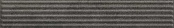 PARADYZ KLINKIER CARRIZO BASALT STRIPES MIX STR 6,6X40X1,1