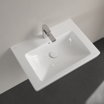 РАКОВИНА 65Х47 VILLEROY&BOCH SUBWAY 2.0, WHITE ALPIN (71136501)