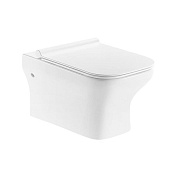 УНИТАЗ ПОДВЕСНОЙ БЕЗОБОДКОВЫЙ DEVIT CITY С СИДЕНЬЕМ SOFT CLOSE (3020160+UF3028S)