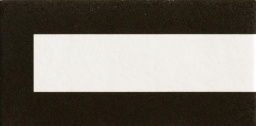 Фото плитки MUTINA MATTONELLE MARGHERITA FRAME BLACK 20,5X10,1 из коллекции MUTINA MATTONELLE MARGHERITA 